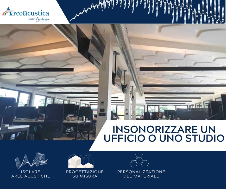 Insonorizzare un ufficio o uno studio