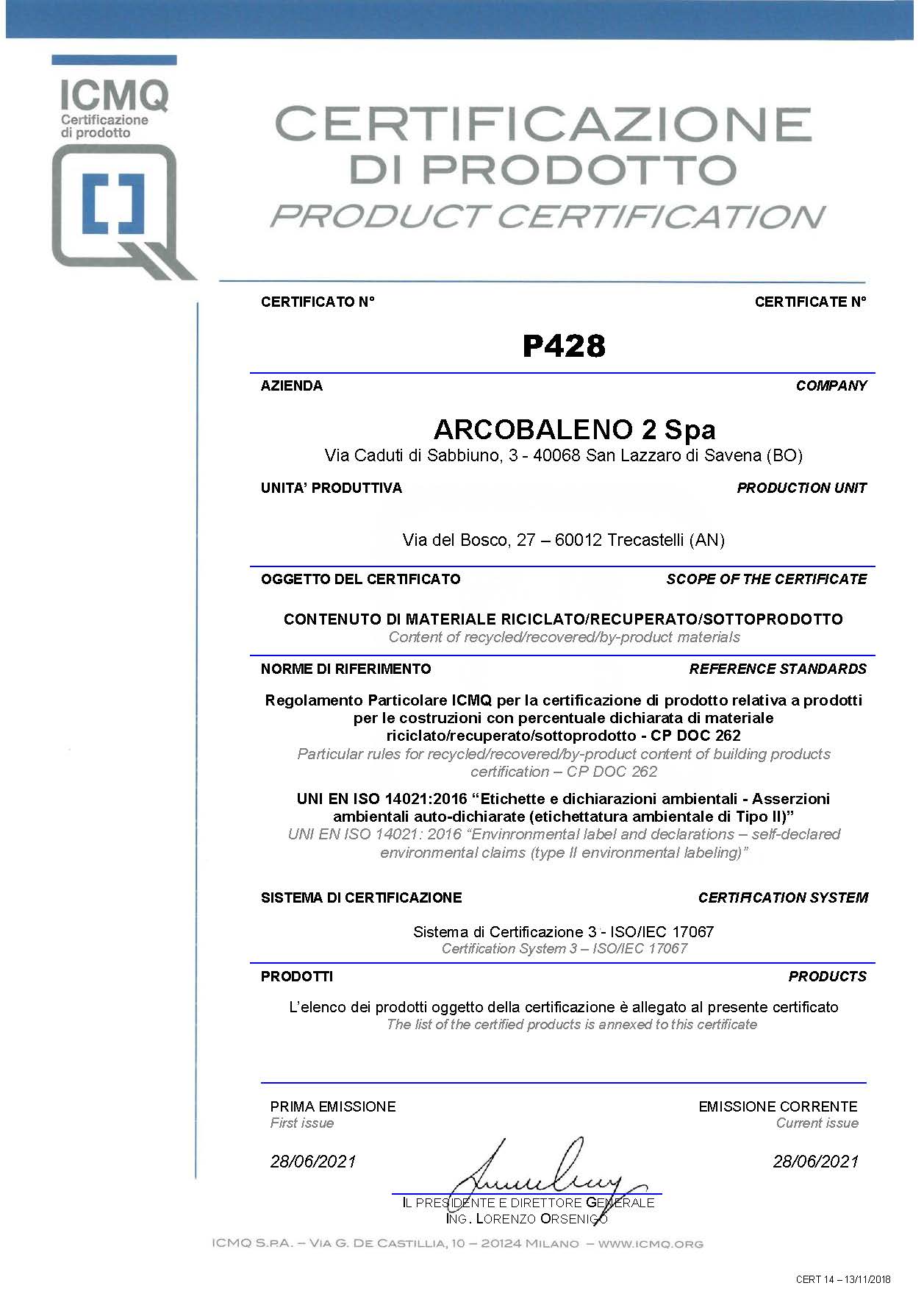 CERTIFICATO CAM [Arco RUBBER]_Pagina_1