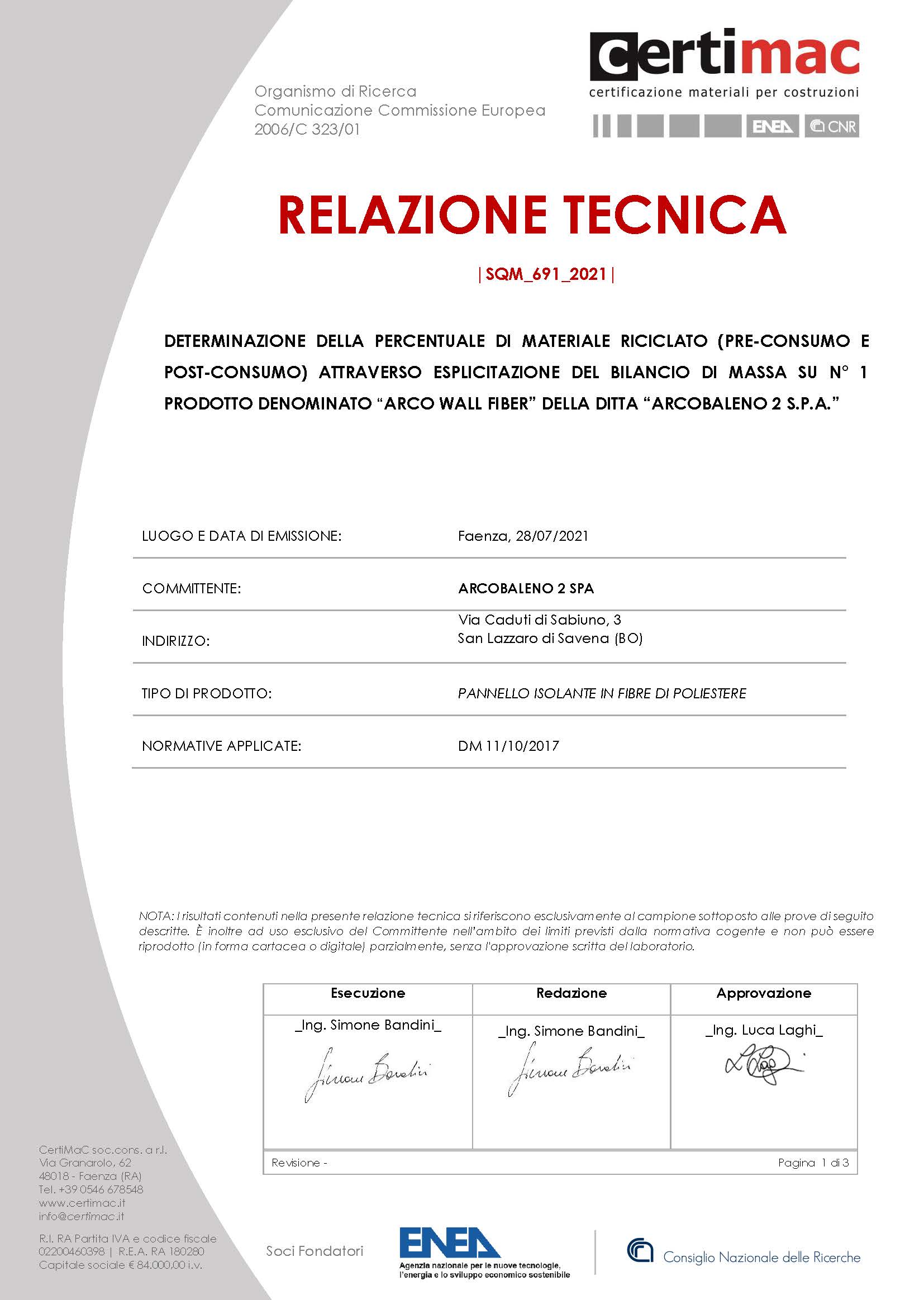 CERTIFICATO CAM [Arco WALL FIBER]_3_Pagina_1